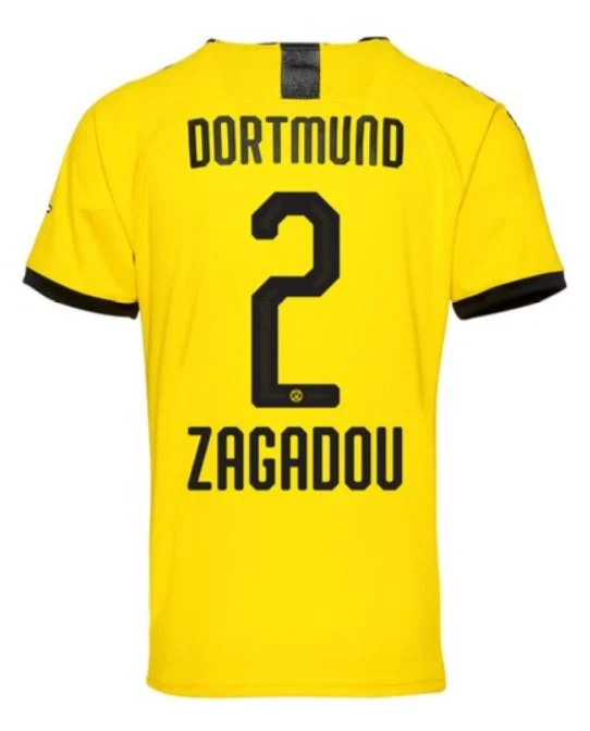 Dan-Axel Zagadou Borussia Dortmund 19/20 Home Jersey-AFC Special Edition Jersey -