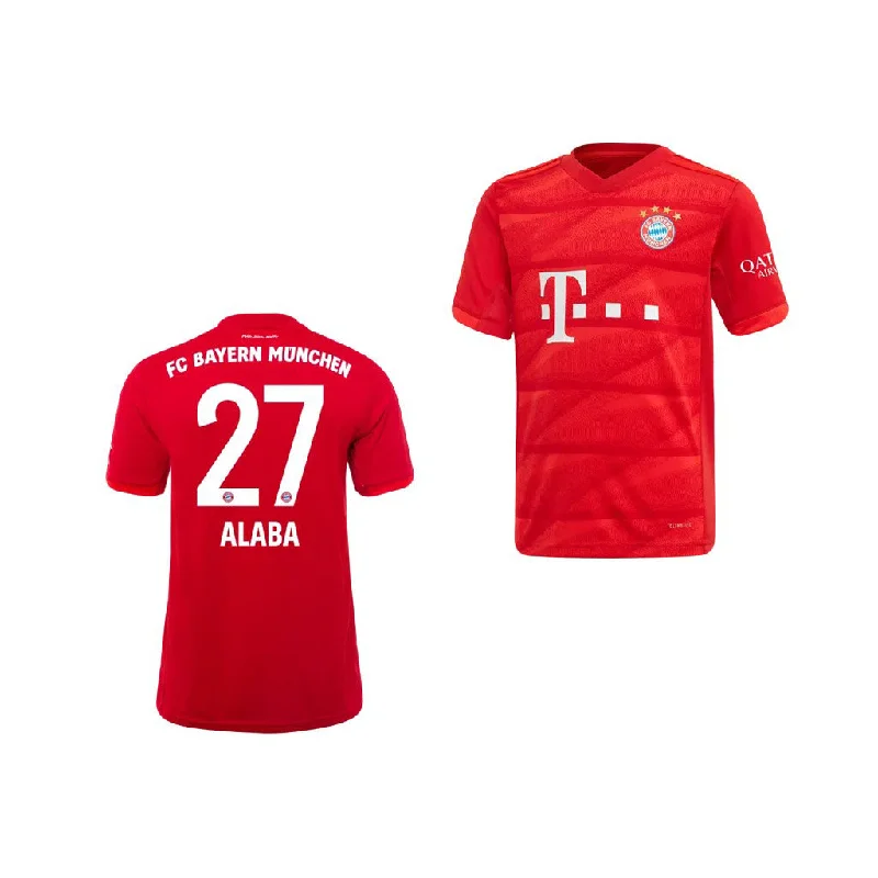 David Alaba Bayern Munich Youth 19/20 Home Jersey-AFC Team Color Jersey -