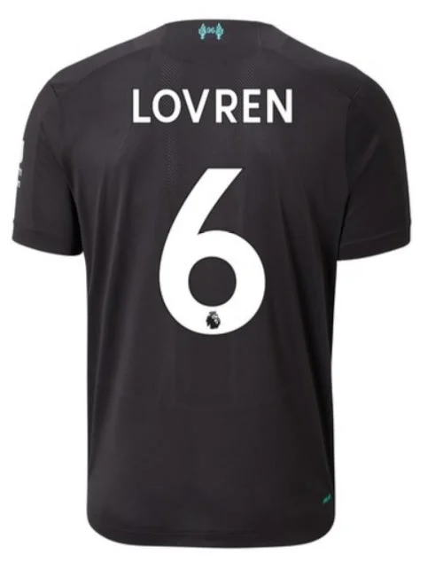 Dejan Lovren Liverpool 19/20 Third Jersey-AFC Official NFL Jersey Customization -