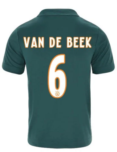 Donny van de Beek Ajax Youth 19/20 Away Jersey-AFC Player Edition Football Jersey -