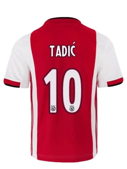 Dusan Tadic Ajax Youth 19/20 Home Jersey-AFC NFL Fan Gear -