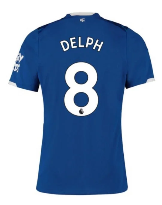 Fabian Delph Everton 19/20 Home Jersey-AFC Youth NFL Jersey for Boys -