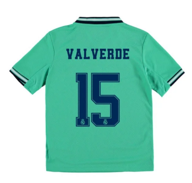 Fede Valverde Youth 19/20 Third Jersey-AFC NFL Football Jersey -