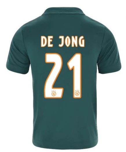 Frenkie de Jong Ajax Youth 19/20 Away Jersey-AFC Limited Edition Football Jersey -