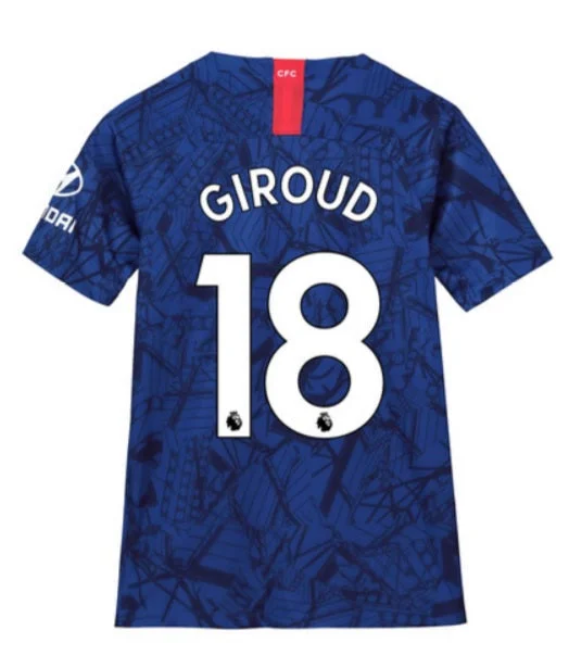 Giroud Chelsea 19/20 Youth Home Jersey-AFC Limited Edition Football Jersey -