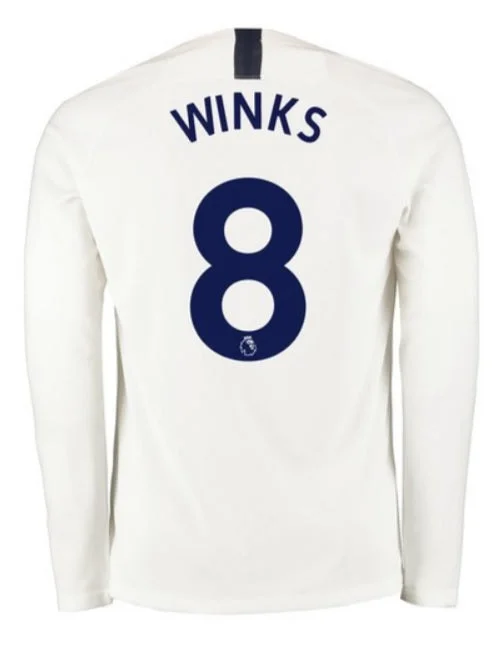 Harry Winks Tottenham Hotspur Long Sleeve 19/20 Home Jersey-AFC Elite Custom Jersey -