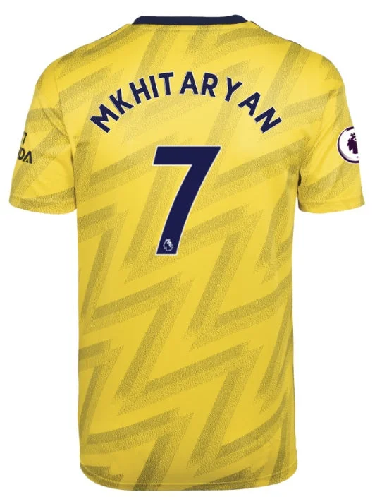 Henrikh Mkhitaryan Arsenal 19/20 Away Jersey-AFC Kids Game Jersey -