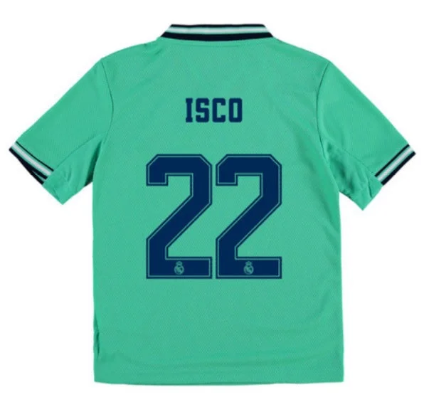 Isco Youth 19/20 Third Jersey-AFC Black and Yellow Jersey -