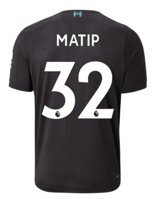 Joel Matip Liverpool 19/20 Third Jersey-AFC Home Game Jersey -