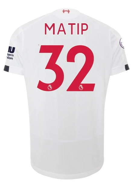 Joel Matip Liverpool Youth 19/20 Away Jersey-AFC Game Jersey with Number -