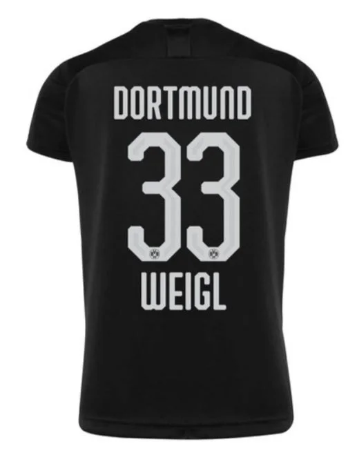 Julian Weigl Borussia Dortmund 19/20 Away Jersey-AFC Football Jersey with Official Tags -