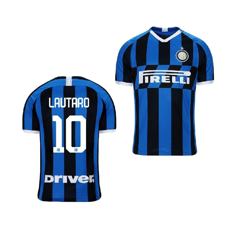 Lautaro Martinez Inter Milan Youth 19/20 Home Jersey-AFC Custom NFL Jersey -