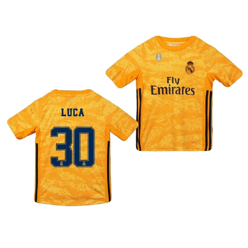 Luca Zidane Real Madrid Youth 19/20 Goalkeeper Home Jersey-AFC Player Jersey Officially Licensed -