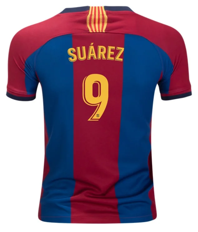 Luis Suarez Youth Barcelona El Clasico Jersey 2019-AFC Official Team Jersey -