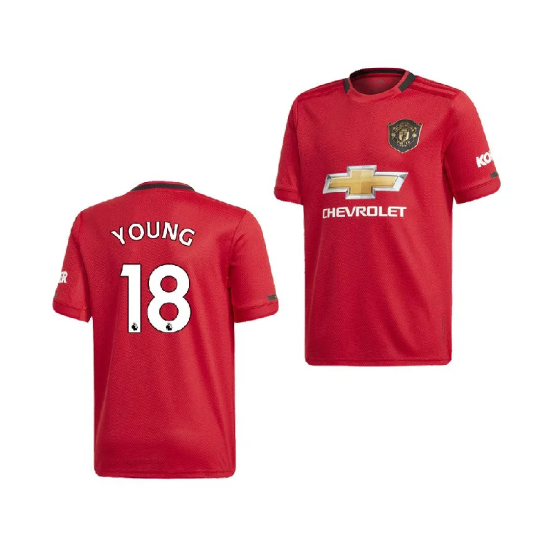 Manchester United Ashley Young Youth 19/20 Home Jersey-AFC Football Jersey for Men -