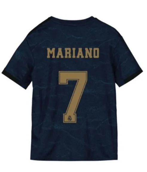 Mariano Real Madrid Youth 19/20 Away Jersey-AFC Team Jersey with Player Name -