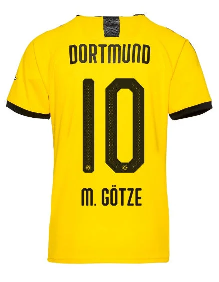 Mario Gotze Borussia Dortmund 19/20 Youth Home Jersey-AFC Retro Football Jersey -