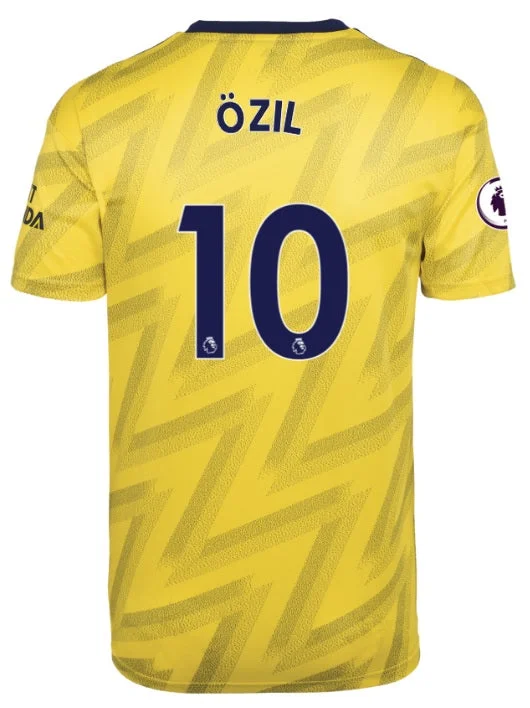 Mesut Ozil Arsenal 19/20 Away Jersey-AFC Jersey with Embroidered Team Name -