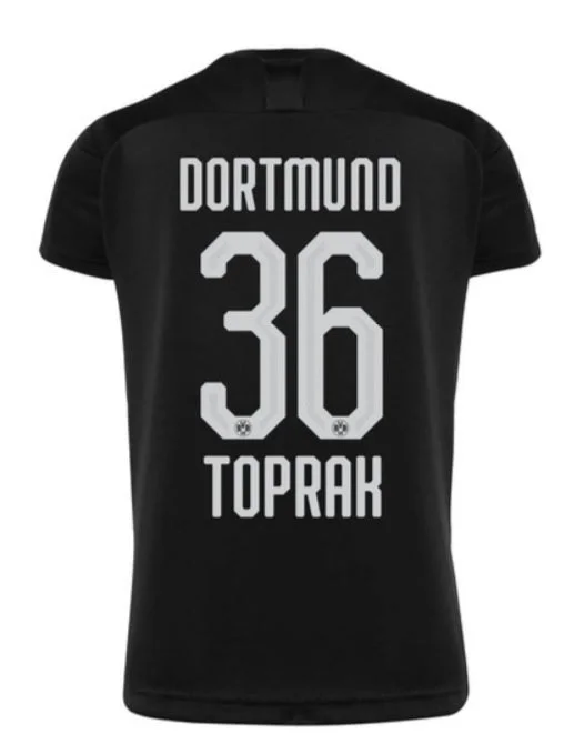 Omer Toprak Borussia Dortmund 19/20 Away Jersey-AFC Away Football Jersey -