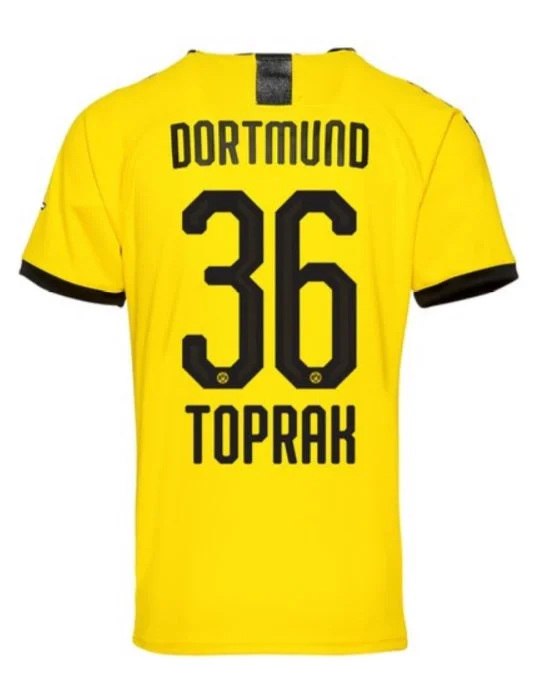 Omer Toprak Borussia Dortmund 19/20 Home Jersey-AFC Football Jersey for Adults -