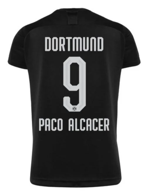 Paco Alcacer Borussia Dortmund 19/20 Away Jersey-AFC Women’s NFL Jersey -