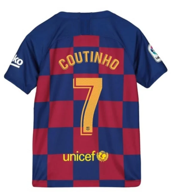 Philippe Coutinho Barcelona Youth 19/20 Home Jersey-AFC Football Jersey Replica -