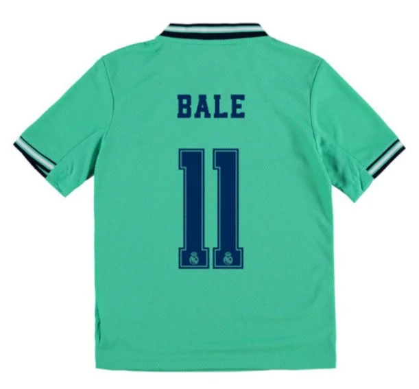 Real Madrid Bale Youth 19/20 3rd Jersey-AFC Game-Used Jersey -