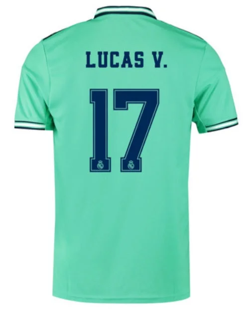 Real Madrid Lucas V 19/20 3rd Jersey-AFC Game Edition Football Jersey -