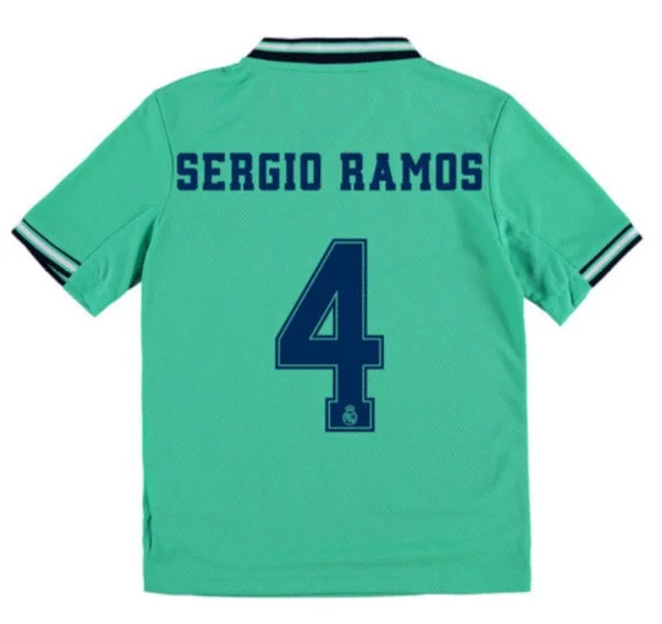 Real Madrid Sergio Ramos Youth 19/20 Third Jersey-AFC Custom Jersey -