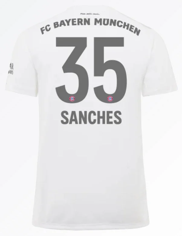 Renato Sanches Bayern Munich 19/20 Away Jersey-AFC Limited Edition Jersey for Sale -