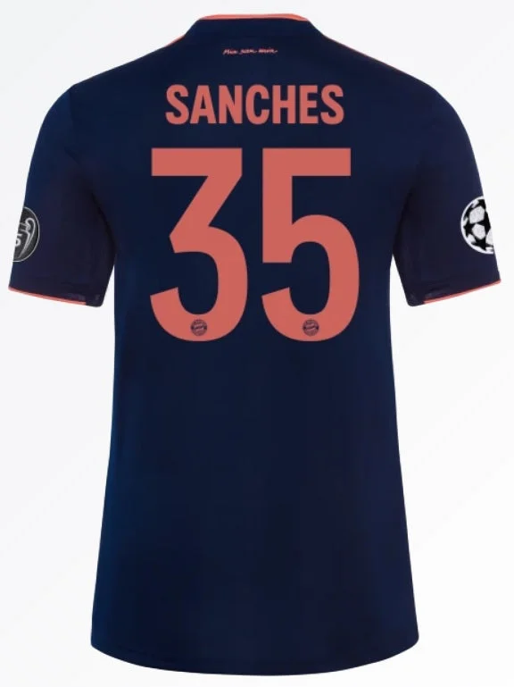 Renato Sanches Bayern Munich 19/20 Third Jersey-AFC Team Apparel -