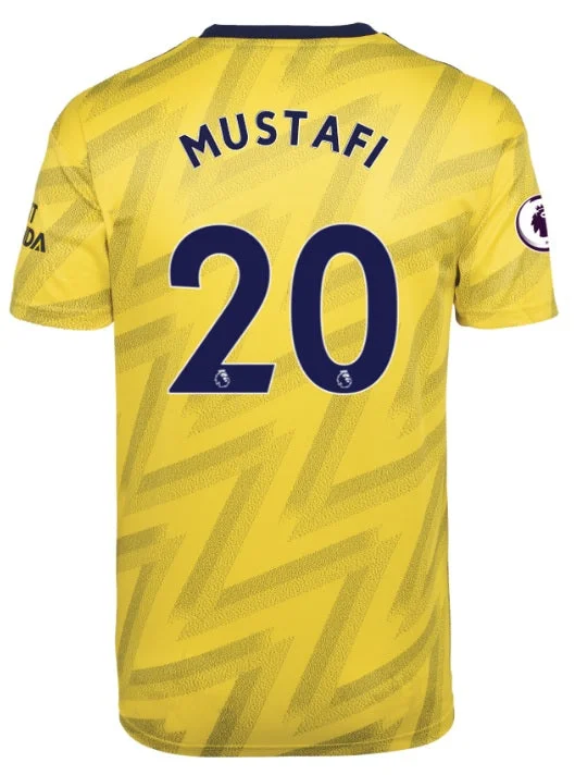 Shkodran Mustafi Arsenal 19/20 Away Jersey-AFC Football Jersey for Holidays -