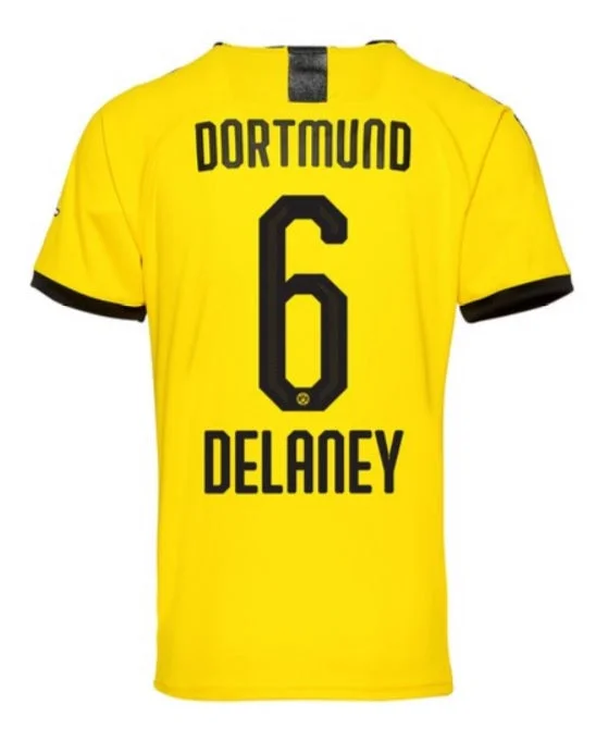 Thomas Delaney Borussia Dortmund 19/20 Home Jersey-AFC Replica Football Jersey -