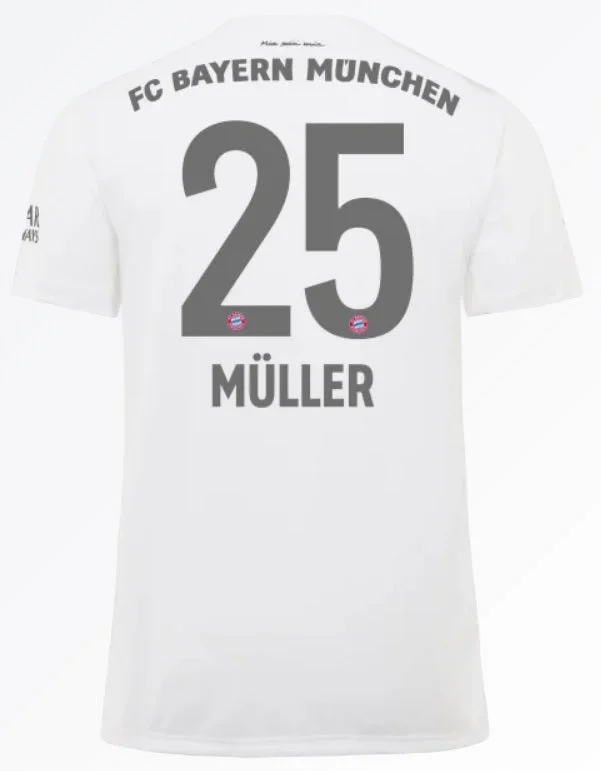 Thomas Muller Bayern Munich 19/20 Away Jersey-AFC Football Jersey Replica -