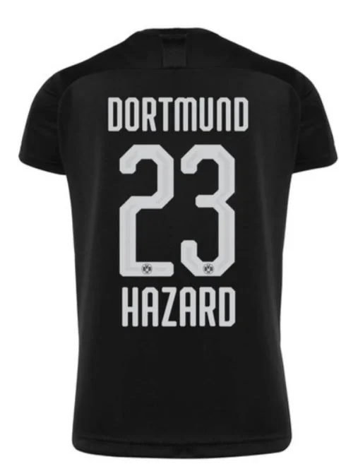 Thorgan Hazard Borussia Dortmund 19/20 Away Jersey-AFC White Team Jersey -