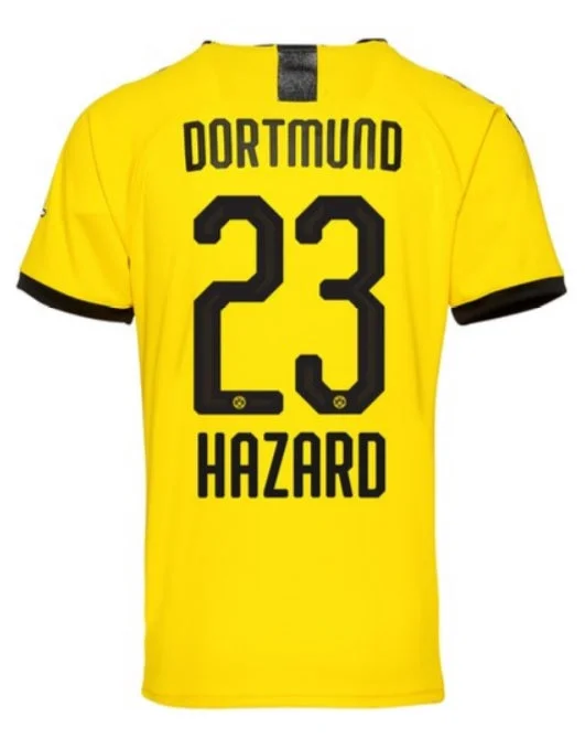 Thorgan Hazard Borussia Dortmund 19/20 Home Jersey-AFC Signature Jersey -