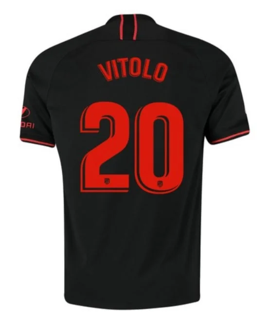 Vitolo Atletico Madrid 19/20 Away Jersey-AFC Blue Football Jersey -