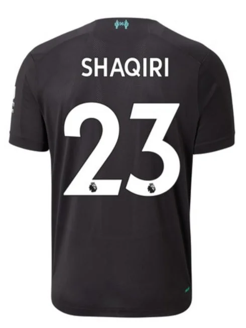 Xherdan Shaqiri Liverpool 19/20 Third Jersey-AFC Jersey Personalized for Fans -