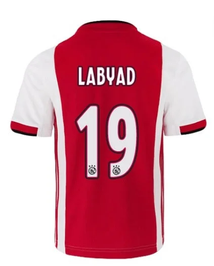 Zakaria Labyad Ajax Youth 19/20 Home Jersey-AFC Football Jersey Shop Online -