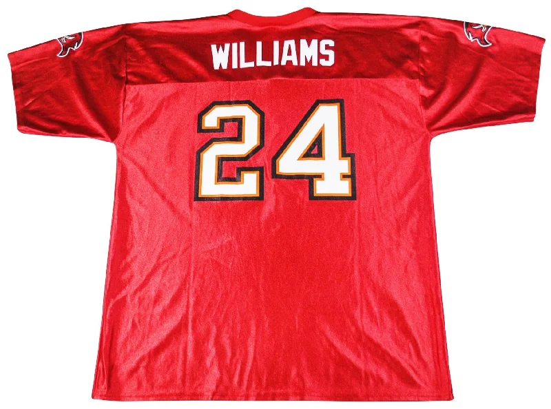 Vintage Tampa Bay Buccaneers Cadillac Williams Jersey Size X-Large-NFC NFC Player Edition Jersey -