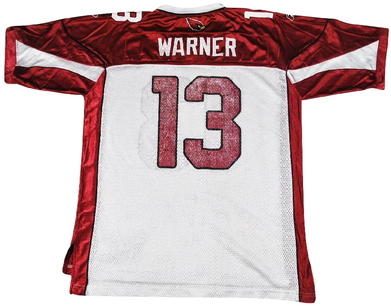 Vintage Arizona Cardinals Kurt Warner Jersey Size Large-NFC NFC Football Jersey -