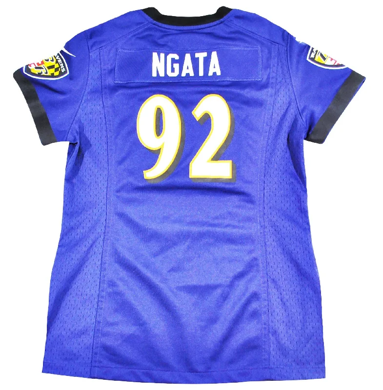 Vintage Baltimore Ravens Haloti Ngata Jersey Size WOMEN'S Medium-NFC NFC East Team Jersey -