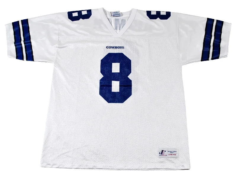 Vintage Dallas Cowboys Troy Aikman Logo Athletic Jersey Size Large-NFC NFC Football Jersey Custom Name -