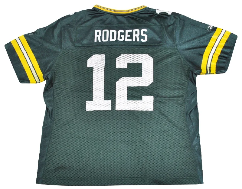 Vintage Green Bay Packers Aaron Rodgers Jersey Size Youth X-Large-NFC Team Jersey Sale Online -