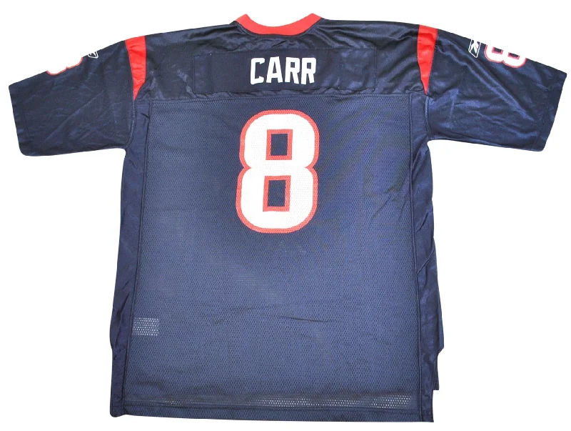 Vintage Houston Texans David Carr Jersey Size X-Large-NFC Football Jersey with Custom Graphics -