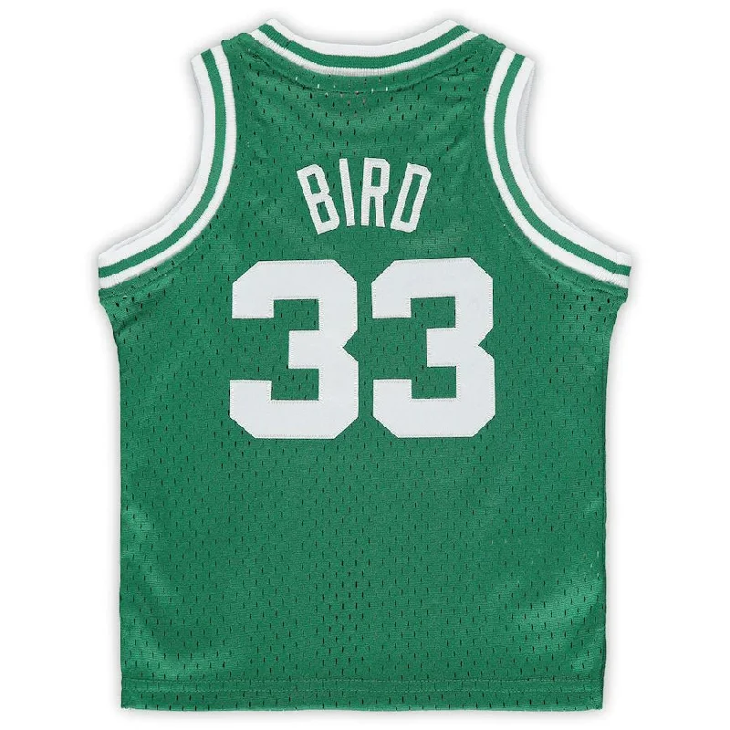 B.Celtics #33 Larry Bird Mitchell & Ness Infant 1985-86 Hardwood Classics Retired Player Jersey Kelly Green Stitched American Basketball Jersey-NFC Football Jersey Online Shop -