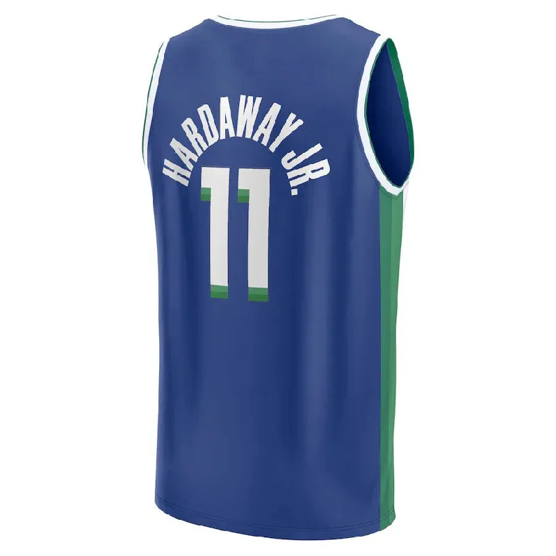 D.Mavericks #11 Tim Hardaway Jr Fanatics Branded 2022-23 Fastbreak Jersey City Edition Blue Stitched American Basketball Jersey-NFC Football Jersey for Holidays -