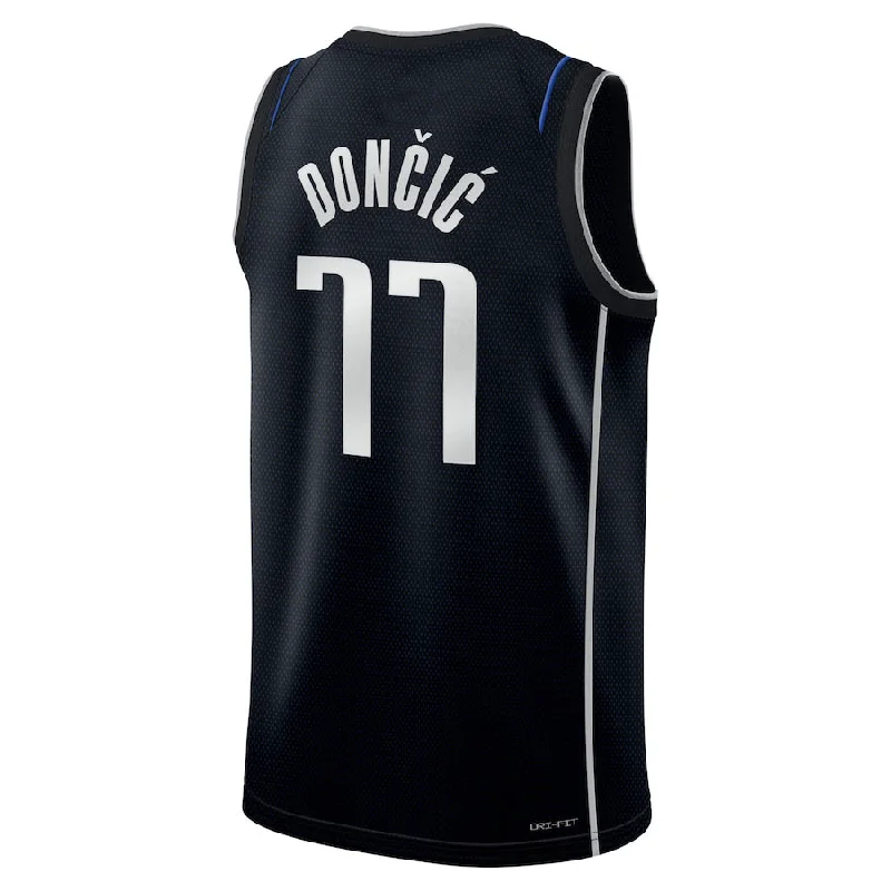 D.Mavericks #77 Luka Doncic Select Series Rookie of the Year Swingman Team Jersey  Stitched American Basketball Jersey-NFC NFL Jersey Online Store -