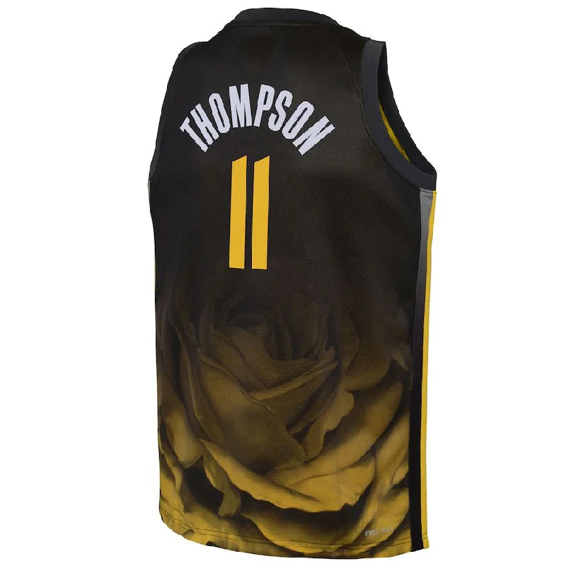 G.State Warriors #11 Klay Thompson 2022-23 Swingman Jersey City Edition Black Stitched American Basketball Jersey-NFC Official Jersey Online -