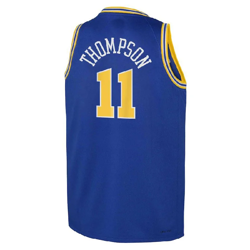 G.State Warriors #11 Klay Thompson 2022-23 Swingman Jersey Blue Classic Edition Stitched American Basketball Jersey-NFC NFC Fan Gear Jersey -